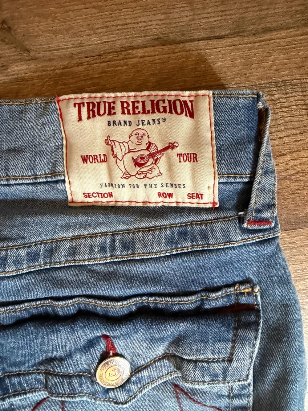 True Religion waist 33